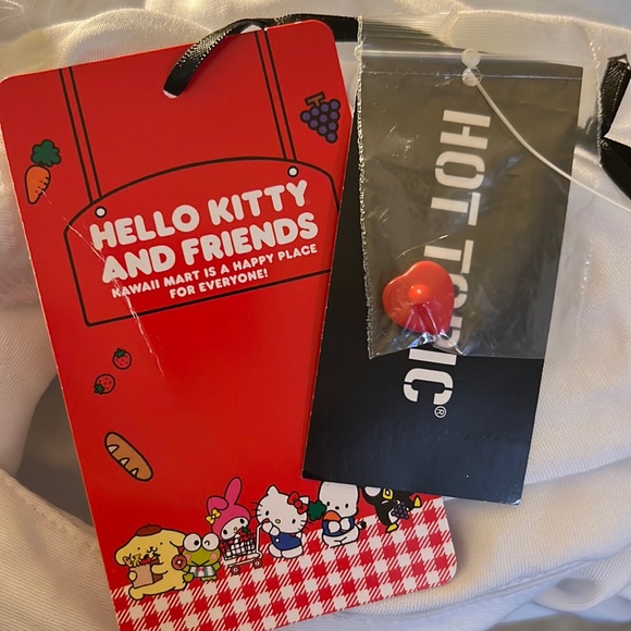 Hello Kitty Lace Woven Button-Up Top - Picture 6 of 16